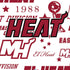 NBA Miami Heat Historic Blast Moto E5 Play Skin